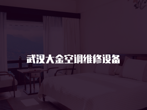 武漢大金空調維修設備