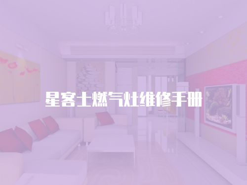 星客士燃氣灶維修手冊