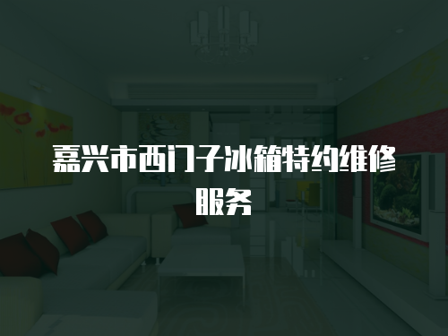嘉興市西門子冰箱特約維修服務