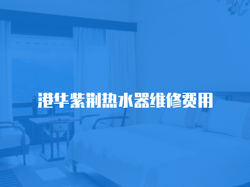 港華紫荊熱水器維修費用