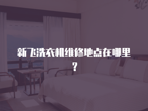 新飛洗衣機維修地點在哪里？