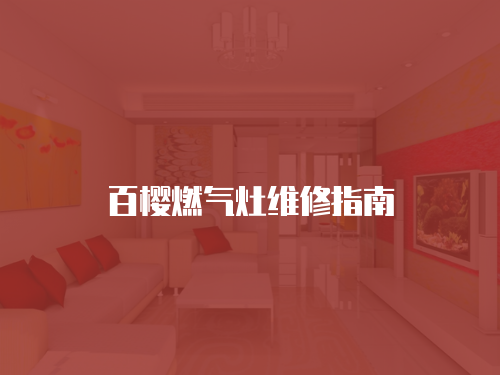 百櫻燃?xì)庠罹S修指南