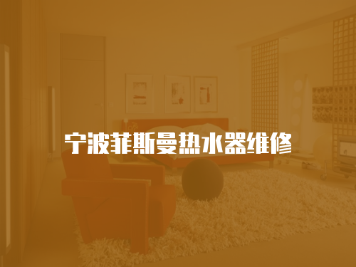 寧波菲斯曼熱水器維修