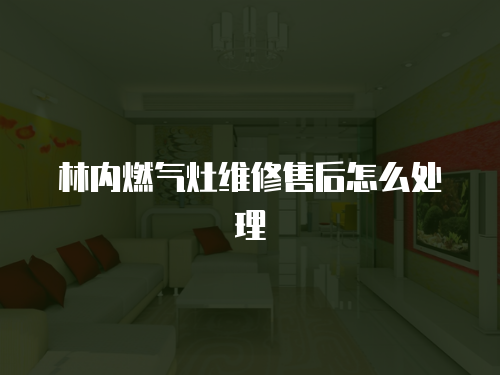 林內(nèi)燃?xì)庠罹S修售后怎么處理
