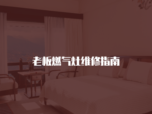老板燃氣灶維修指南