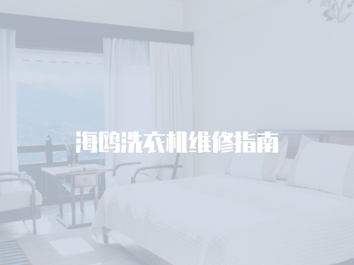 海鷗洗衣機維修指南