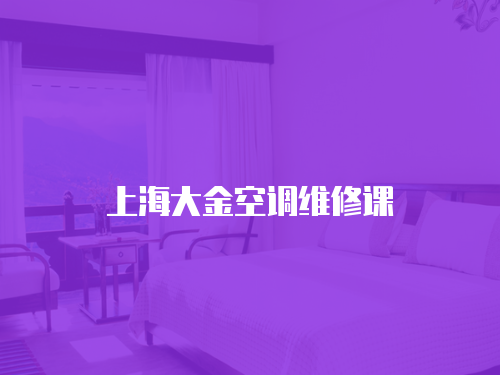 上海大金空調維修課