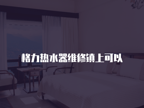 格力熱水器維修鎮上可以