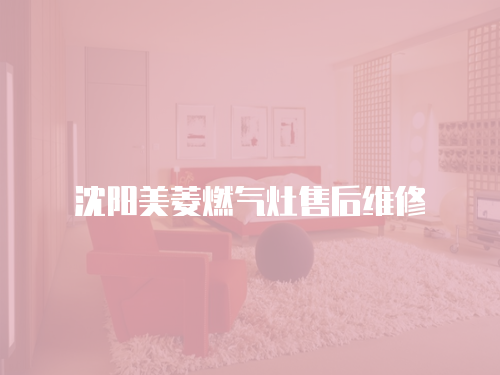 沈陽美菱燃?xì)庠钍酆缶S修
