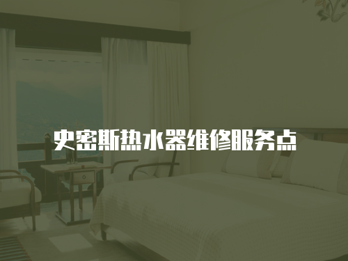 史密斯熱水器維修服務點