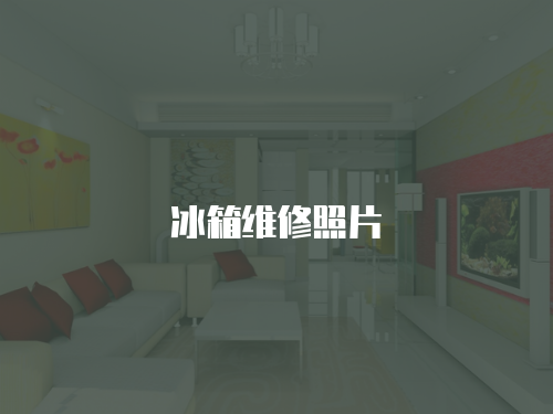 冰箱維修照片
