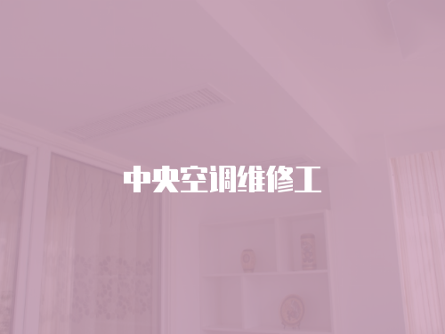 中央空調維修工