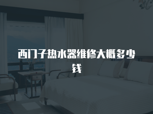 西門子熱水器維修大概多少錢