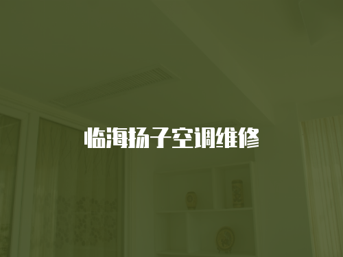 臨海揚子空調維修