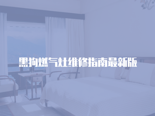 黑狗燃氣灶維修指南最新版