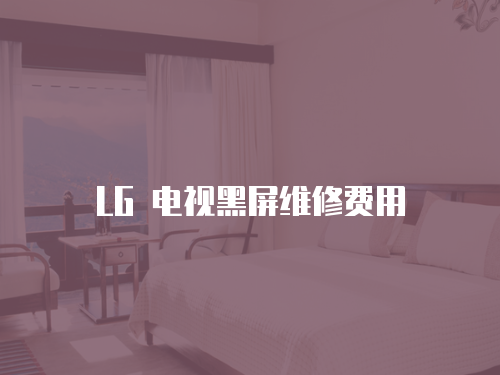 LG 電視黑屏維修費(fèi)用