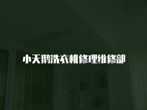 小天鵝洗衣機修理維修部