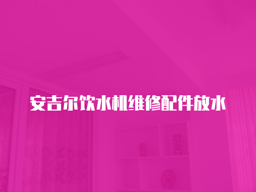 安吉爾飲水機維修配件放水