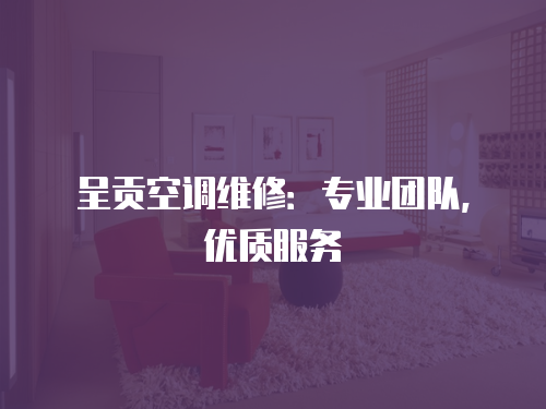 呈貢空調維修：專業團隊，優質服務