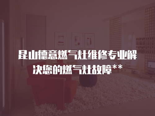 昆山德意燃氣灶維修專業解決您的燃氣灶故障**