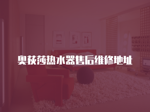 奧荻莎熱水器售后維修地址