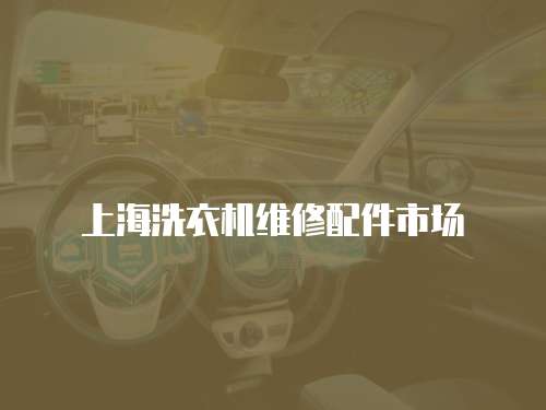 上海洗衣機(jī)維修配件市場(chǎng)