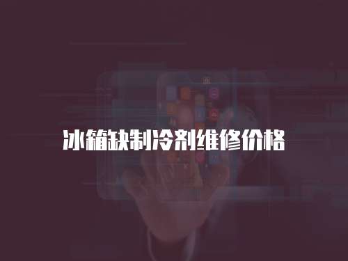 冰箱缺制冷劑維修價(jià)格