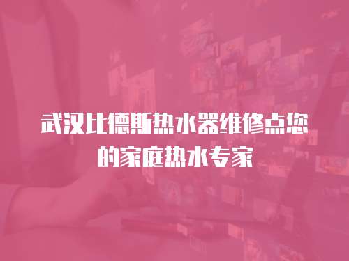 武漢比德斯熱水器維修點您的家庭熱水專家