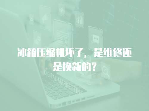 冰箱壓縮機壞了，是維修還是換新的？