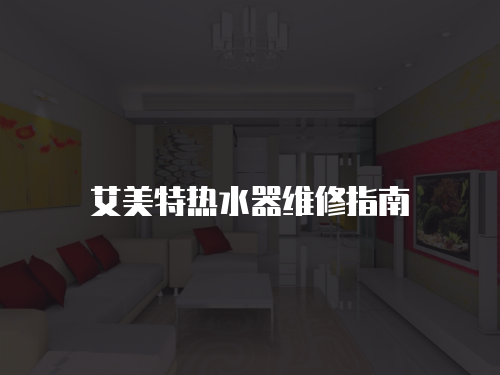 艾美特?zé)崴骶S修指南