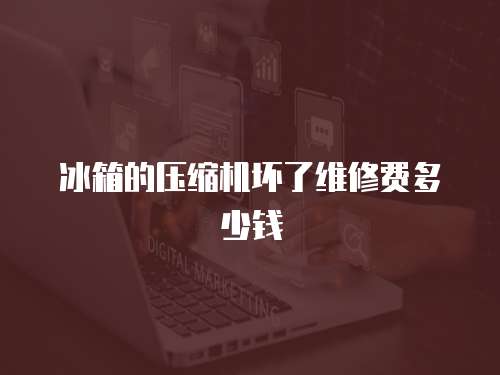 冰箱的壓縮機(jī)壞了維修費(fèi)多少錢