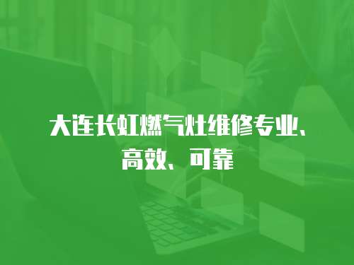 大連長虹燃氣灶維修專業、高效、可靠