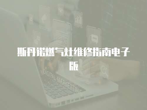 斯丹諾燃?xì)庠罹S修指南電子版