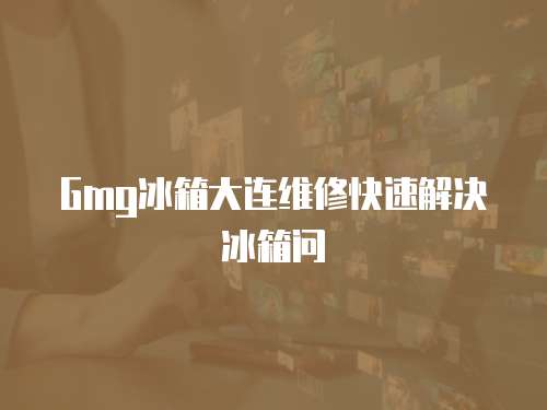 Gmg冰箱大連維修快速解決冰箱問