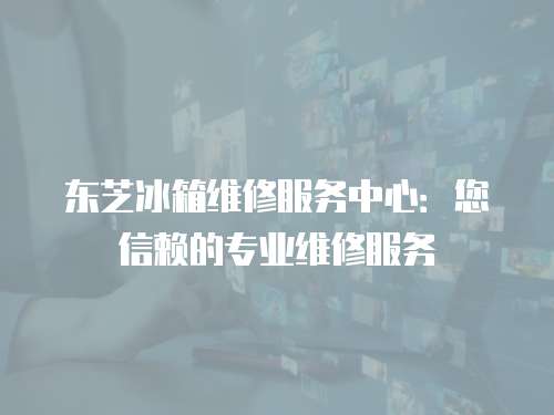 東芝冰箱維修服務(wù)中心：您信賴的專業(yè)維修服務(wù)