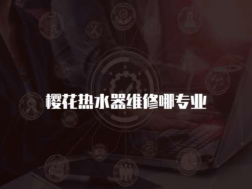櫻花熱水器維修哪專業