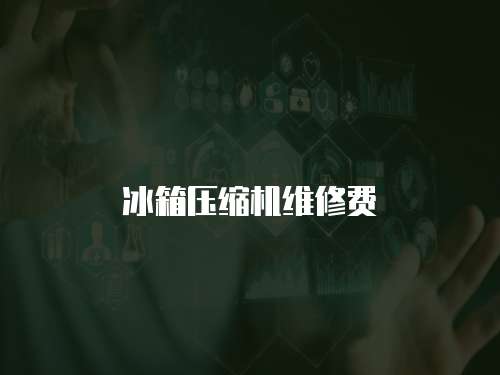 冰箱壓縮機維修費