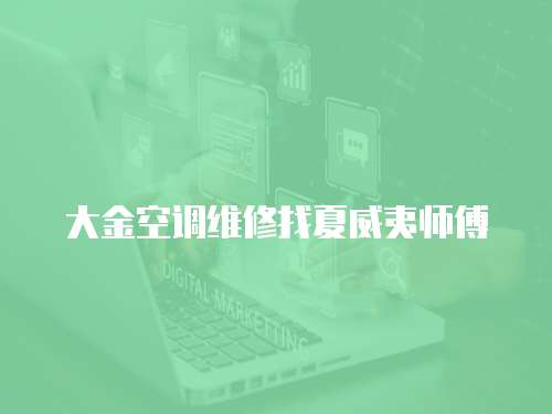 大金空調維修找夏威夷師傅