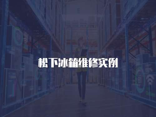 松下冰箱維修實(shí)例