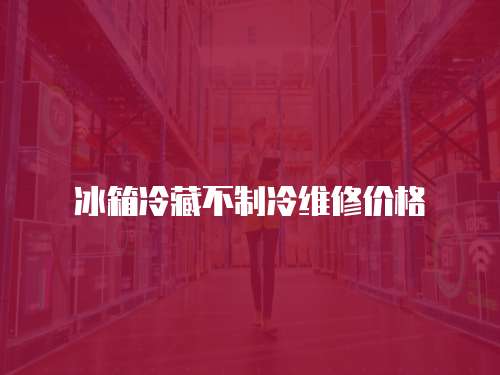 冰箱冷藏不制冷維修價格