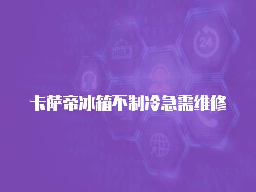 卡薩帝冰箱不制冷急需維修