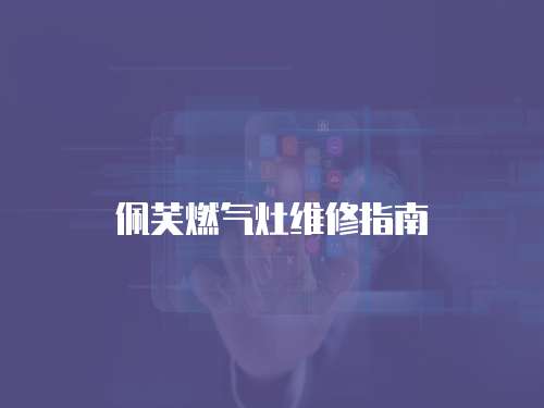 佩芙燃?xì)庠罹S修指南