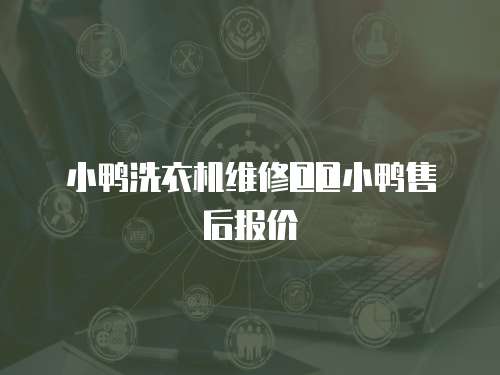 小鴨洗衣機維修@@小鴨售后報價