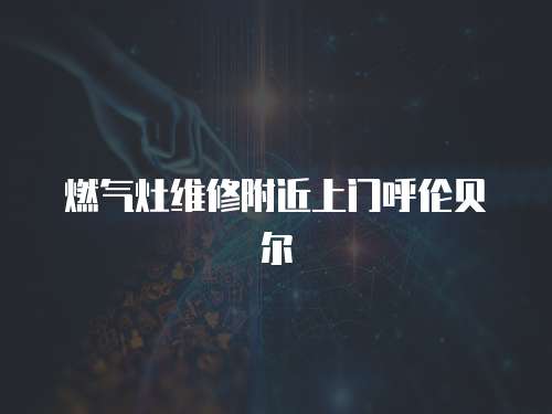燃?xì)庠罹S修附近上門呼倫貝爾