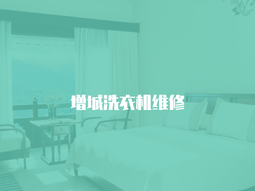 增城洗衣機維修