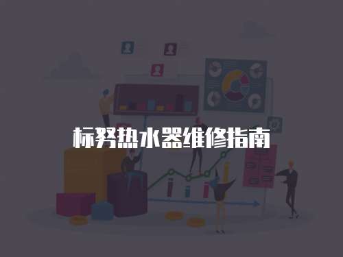 標努熱水器維修指南