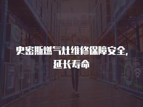 史密斯燃氣灶維修保障安全，延長壽命