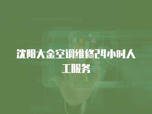 沈陽大金空調(diào)維修24小時人工服務