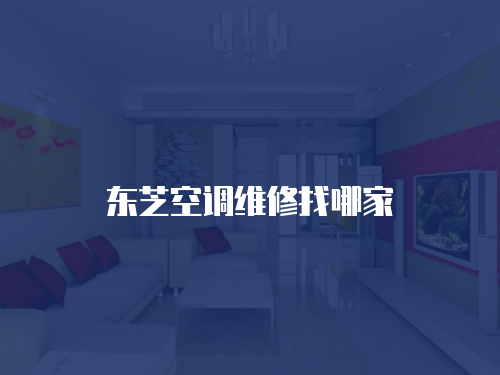 東芝空調維修找哪家