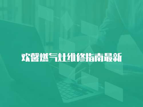 歡馨燃?xì)庠罹S修指南最新